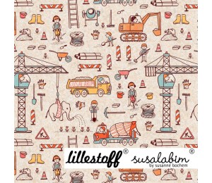 Bio Jersey Lillestoff - Baustelle